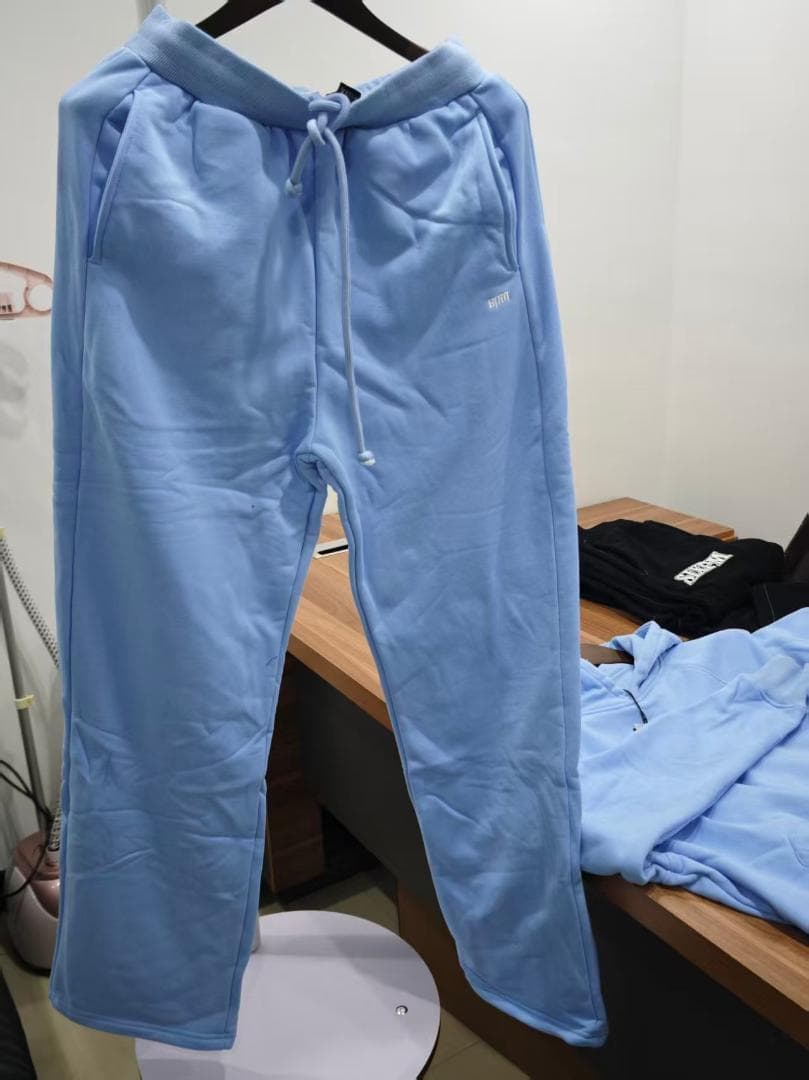 6PM ライトブルー フーディー＆パンツセット M