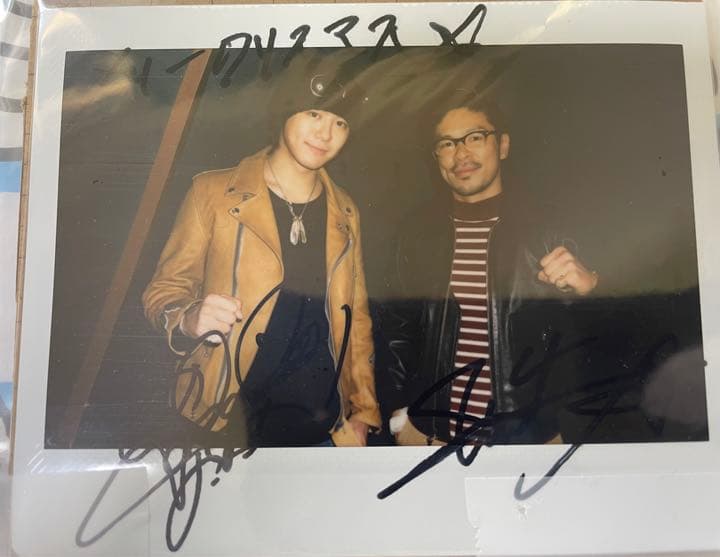 EXILE TAKAHIRO MATSU 直筆サイン入りポラロイド - メルカリ