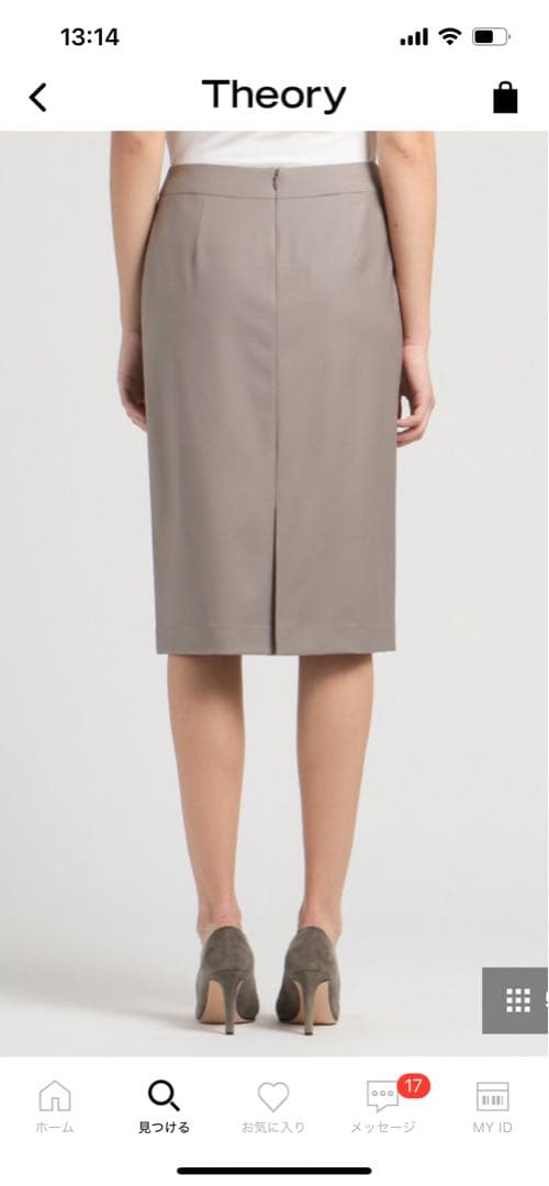 新品セオリーリュクス定番タイトスカートサイズ40