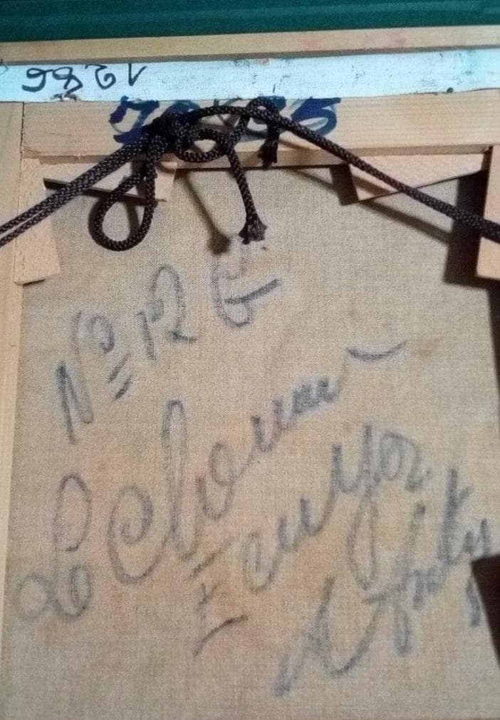 巨匠アンリ·ダンティ真作馬に乗るピエロ油彩変形20号ピカソですアトリエに住んだ