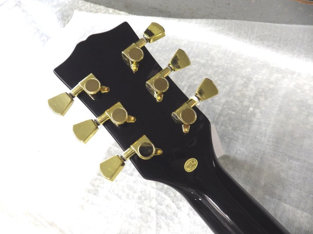 エレキギター レスポールカスタムタイプ 　LP-300C BK　流山