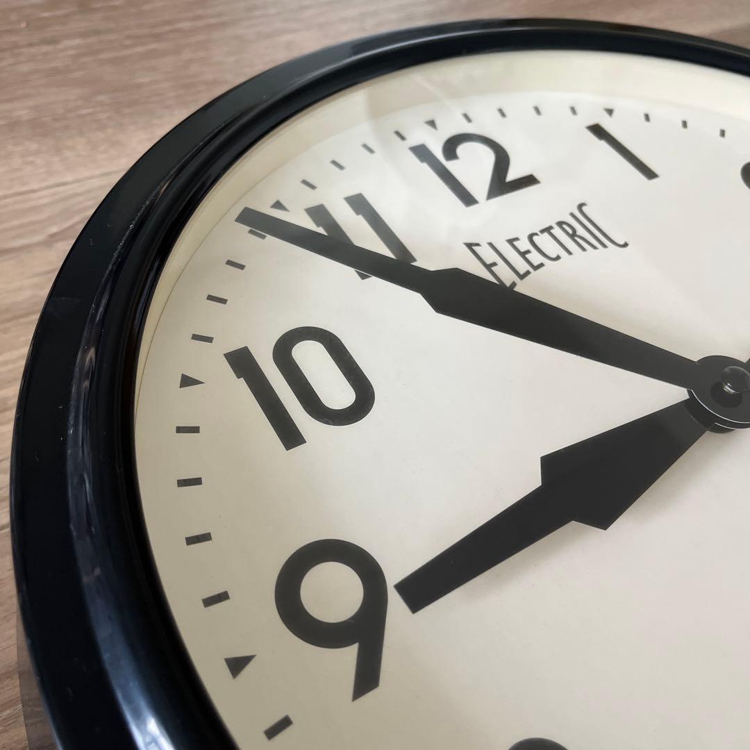 ニューゲート掛け時計Electric ブラック NEWGATE