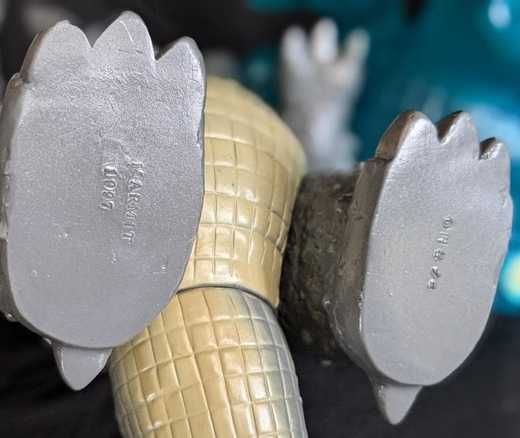 ガボラ＆クリア成型ネロンガ（マーミット）ソフビフィギュア2体セット