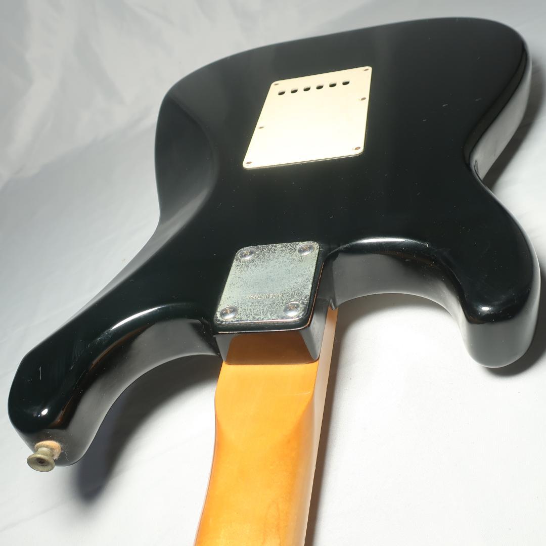 国産 ストラトキャスタータイプ エレキギター ブラック