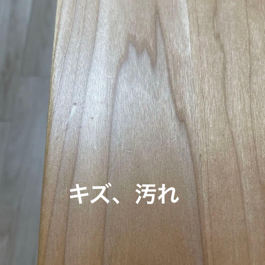 中古　KEYUCA Mei ダイニングテーブル　メープル無垢材