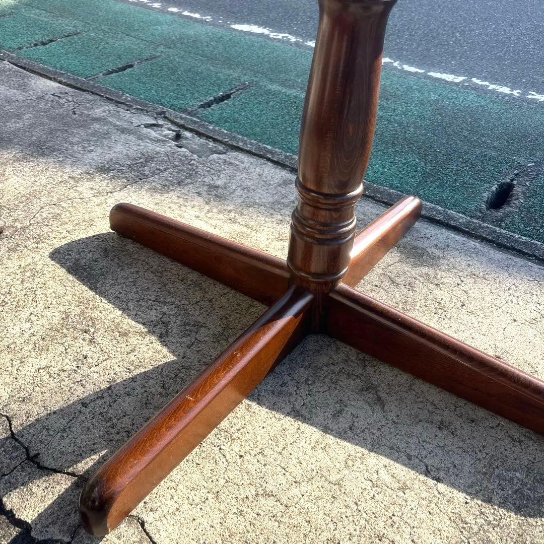 ナ*キ様 飛騨産業　オールドキツツキ　丸テーブル　ダイニングテーブル ヴィンテー