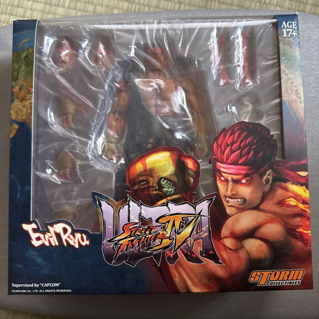 美品)ストリートファイター　殺意の波動に目覚めたリュウ　ストームコレクティブルズ ストリートファイター 殺意の波動に目覚めたリュウ アクション