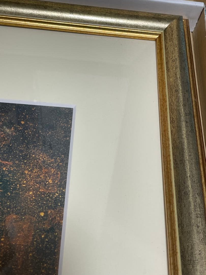 グスタフ・クリムト 接吻 フレーム付き