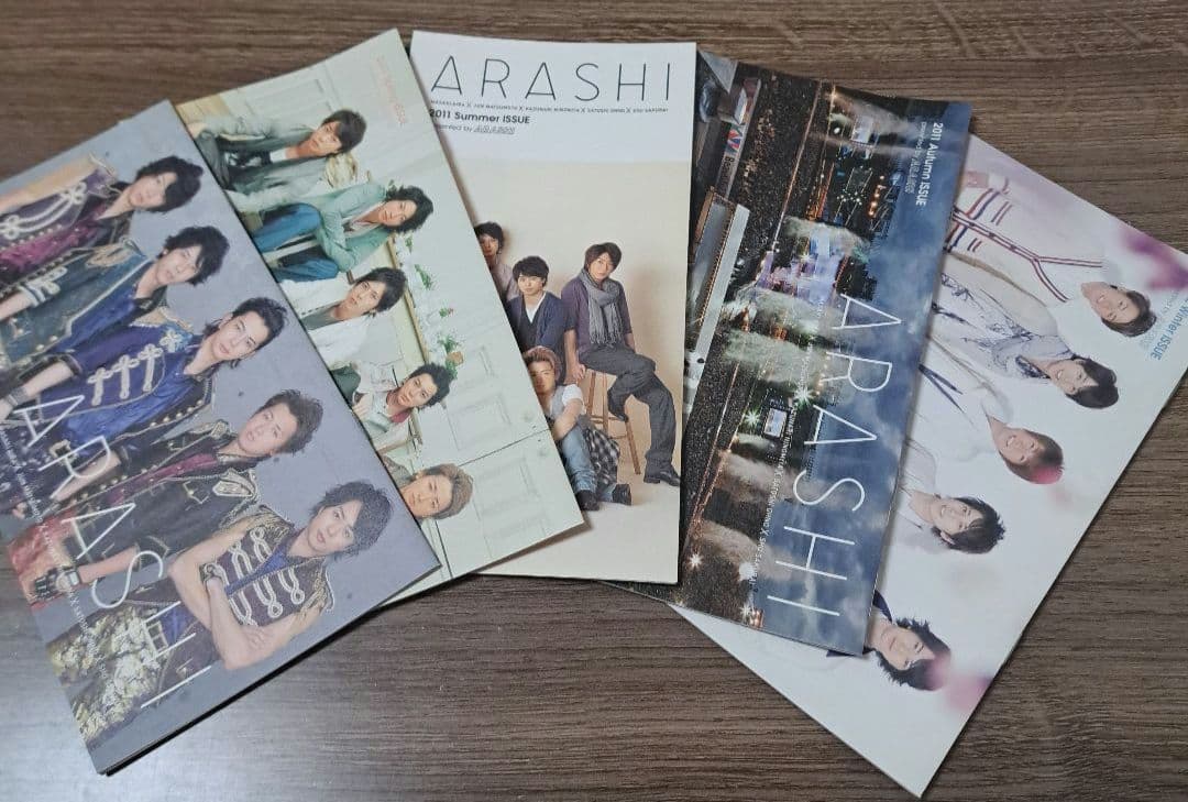 ★嵐会報 1～74(2001.春～2016.秋) 抜け無し +会報ホルダー3冊