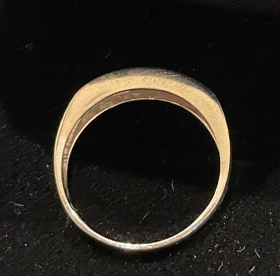 Pt900 プラチナ リング　ダイヤモンド0.3ct 12号　3.2g