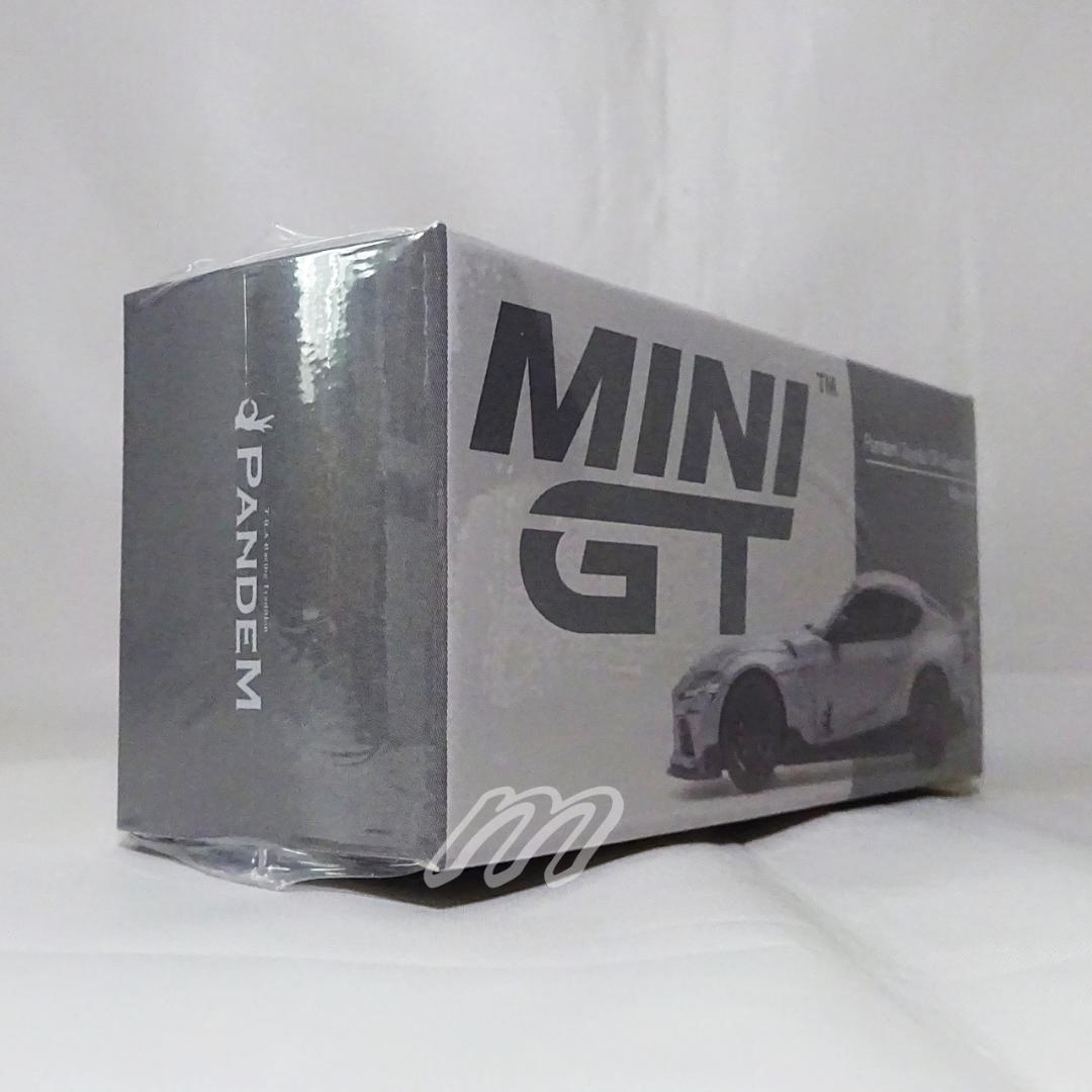 ⭐️MINI GT Pandem GR スープラ V1.0 マットグレー 左⭐️