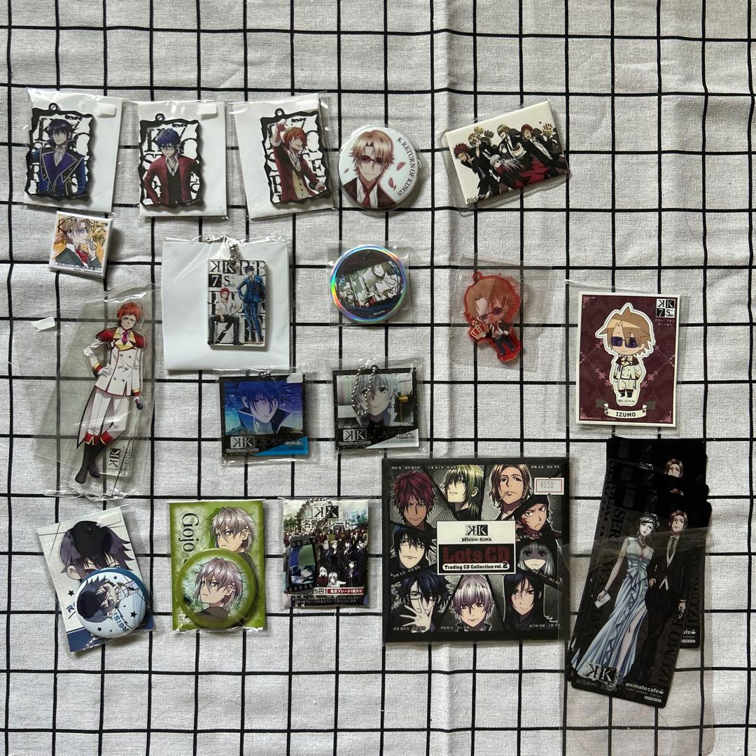 m*a様 アニメK グッズ、関連書籍、円盤　詰め合わせ②