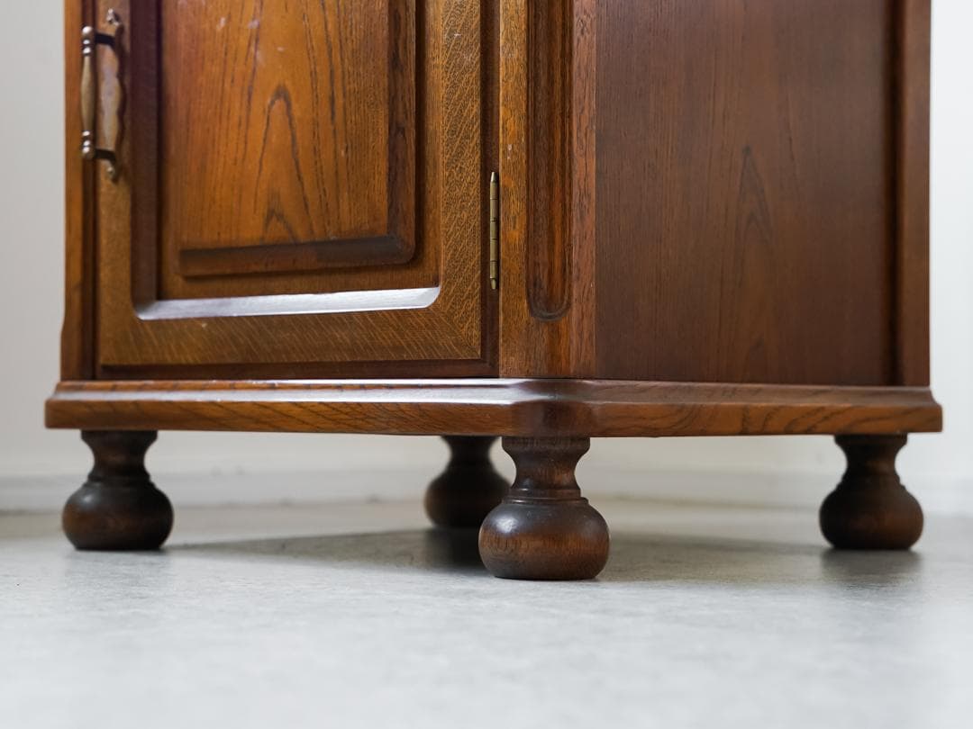 70-80´s 日家工芸 コンソール キャビネット デスク レトロモダン