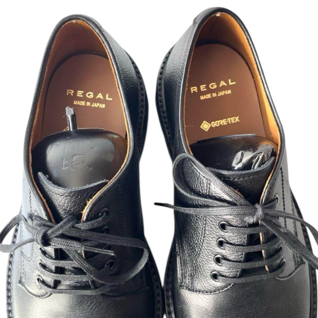 REGAL GORE-TEX プレーントゥ ビジネスシューズ