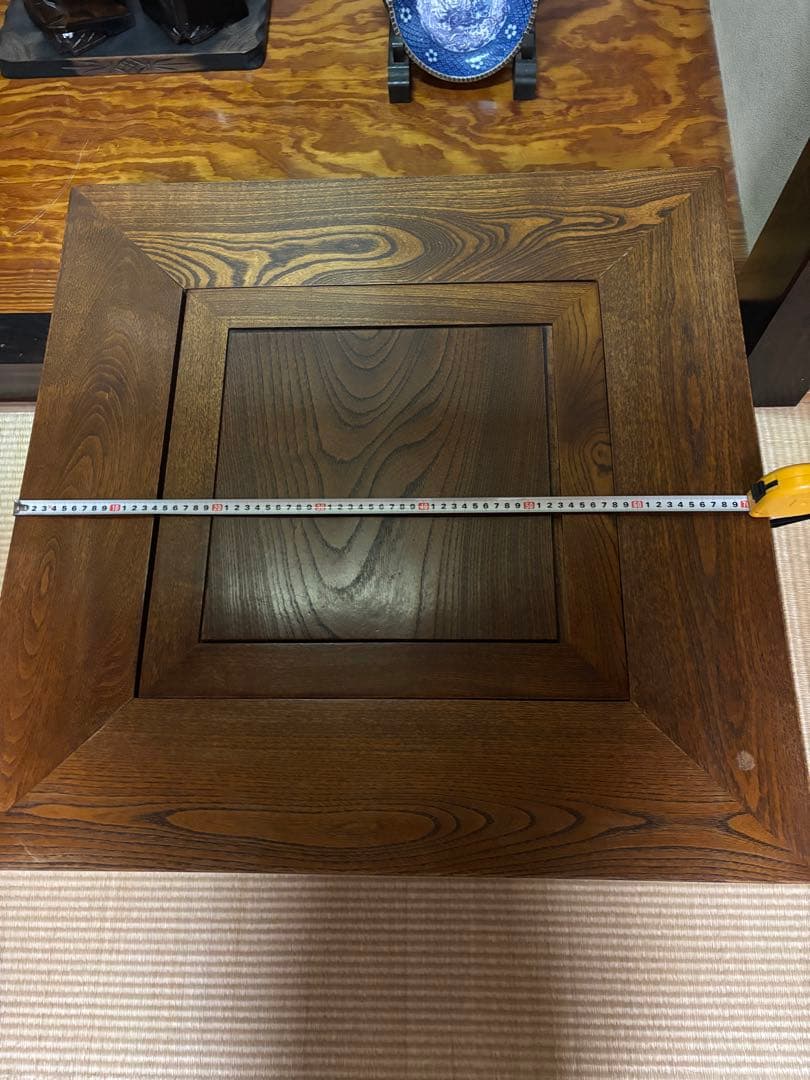 木製 四角形座卓 引き出し付きの通販はau PAY マーケット - 輸入雑貨の