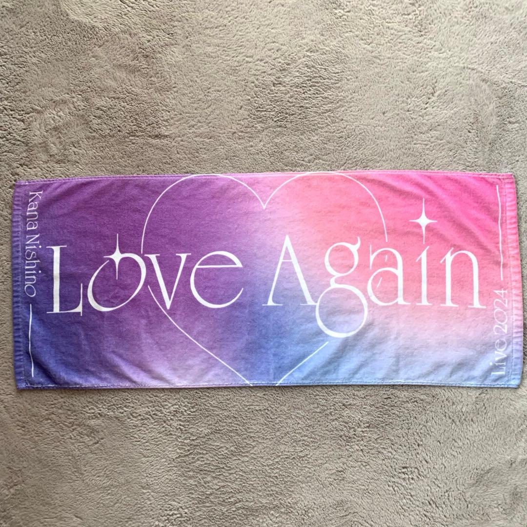 西野カナ タオル love again 2024 - メルカリ