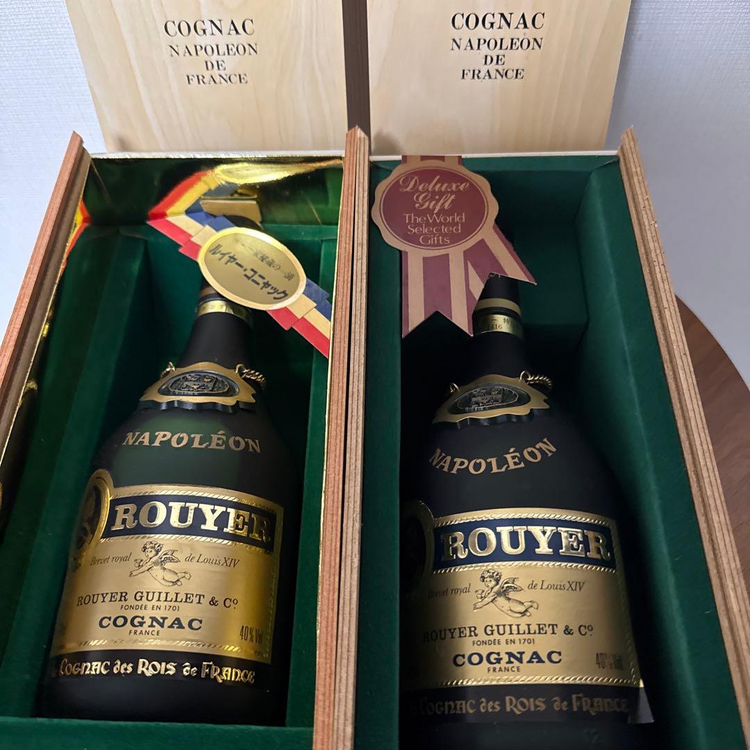 ROUYER ナポレオン コニャック 700ml 2本セット ROUYER ナポレオン コニャック 700ml 2本セット ROUYER 700ml