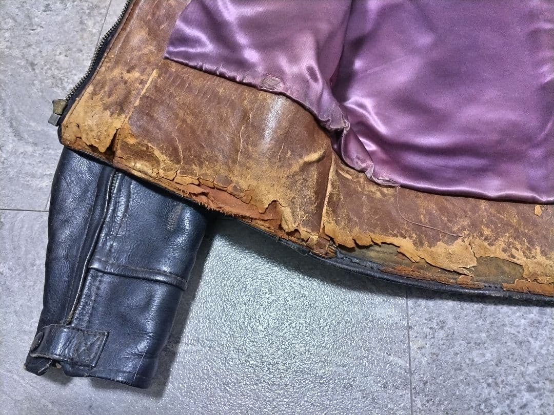 50年代 ビンテージ ホースハイド ジャケット ジャンパー TALON ライダー