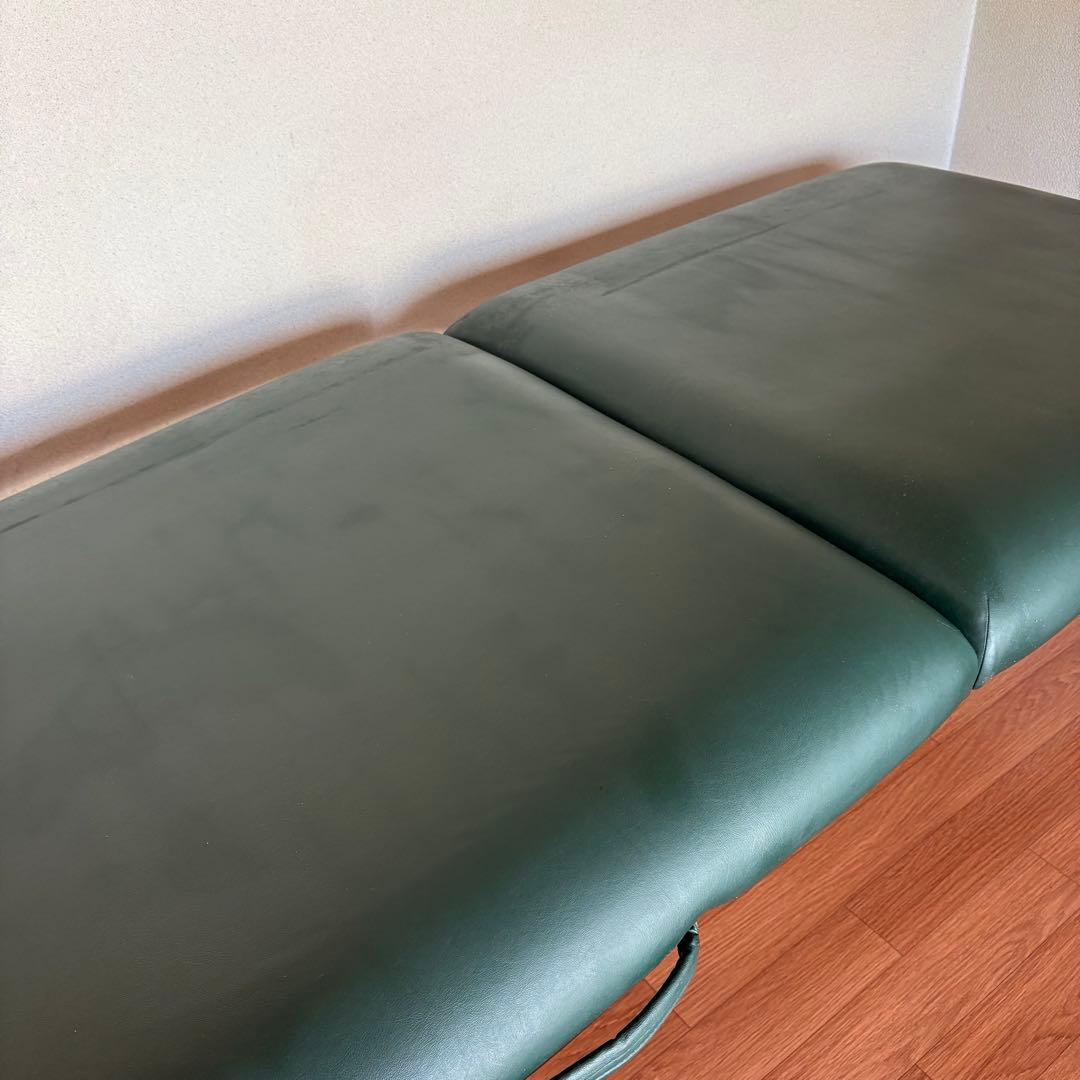 EARTHLIFTE 折りたたみベッド グリーン マッサージ アースライト