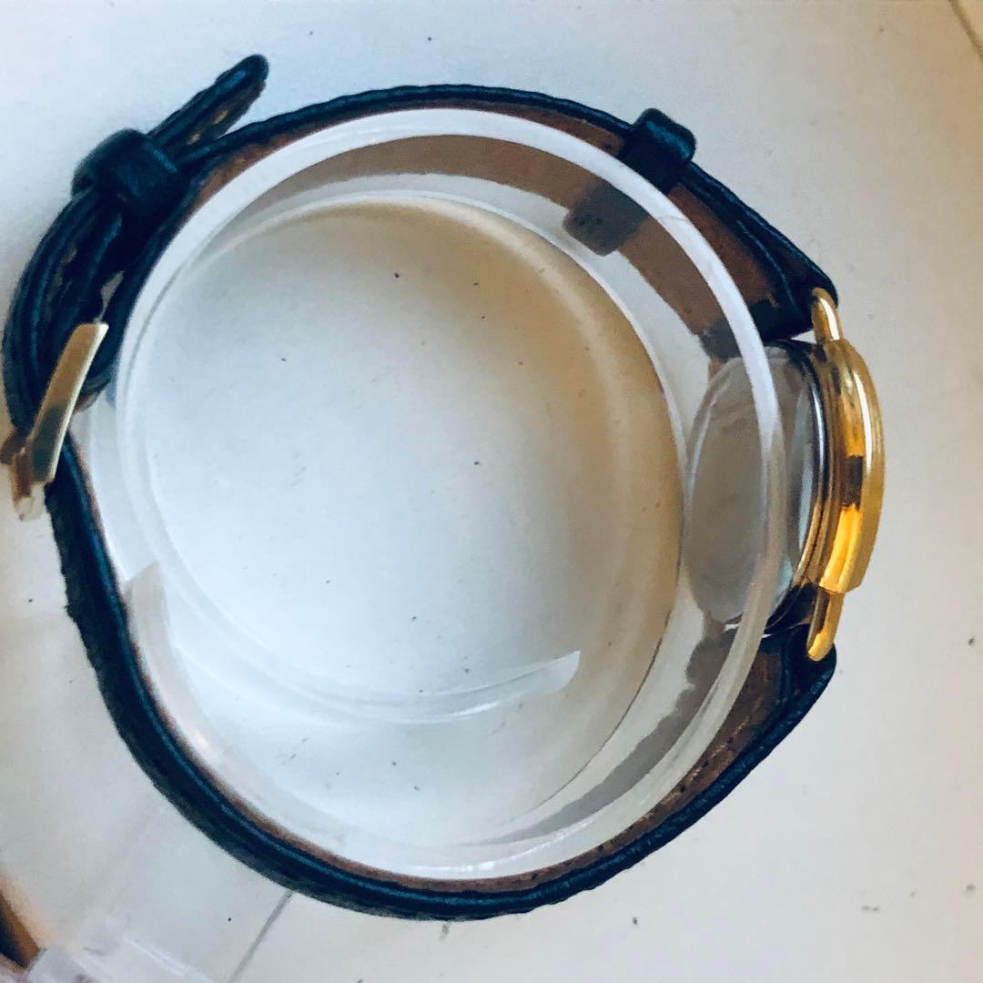 極美品】Christian Dior ローマン電池新品時計 ゴールド