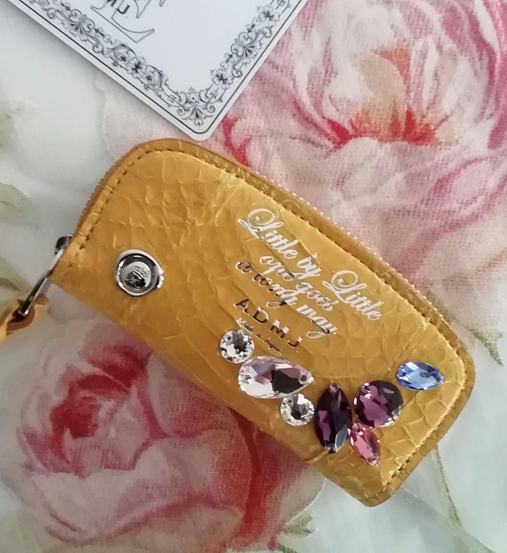 ADMJ☆スネークレザー☆スワロフスキー☆ケース☆タマミワタナベZAO