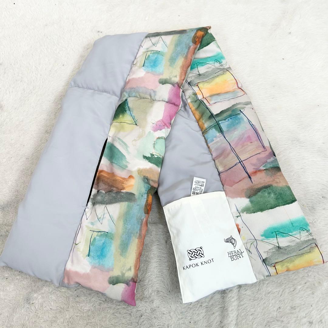 極美品❗️KAPOK KONT × HERALBONY ダウンマフラー 希少 - メルカリ