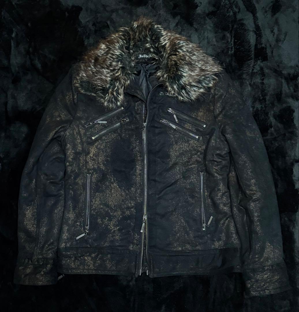 ファーコーティングジャケット 平成 お兄系 swag archive グランジ 00s