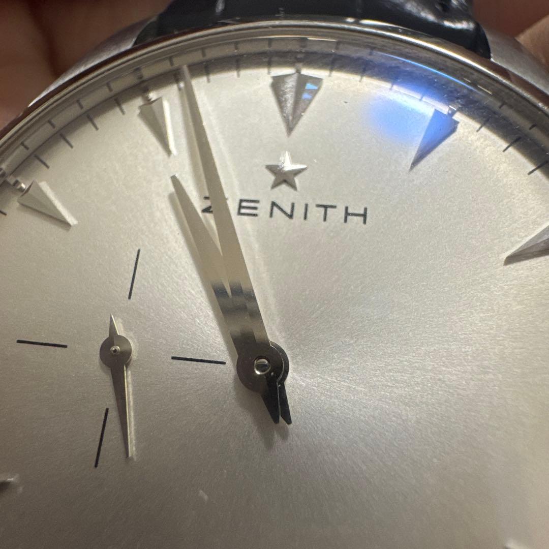 ZENITH ゼニス　ヘリテージ　エリート　ウルトラシン　シルバー