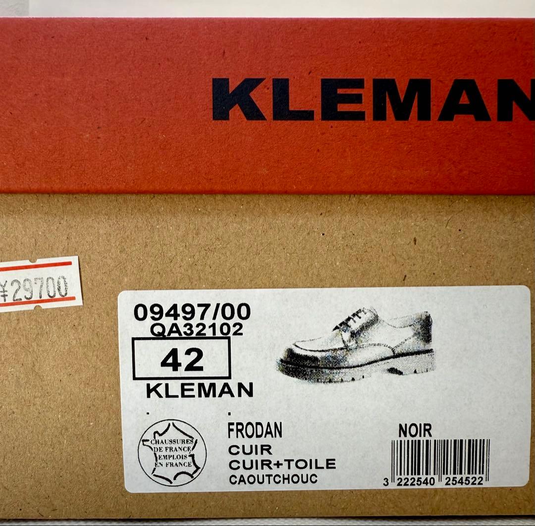 KLEMAN Uチップ レザーシューズ FRODAN(フロダン) メンズ