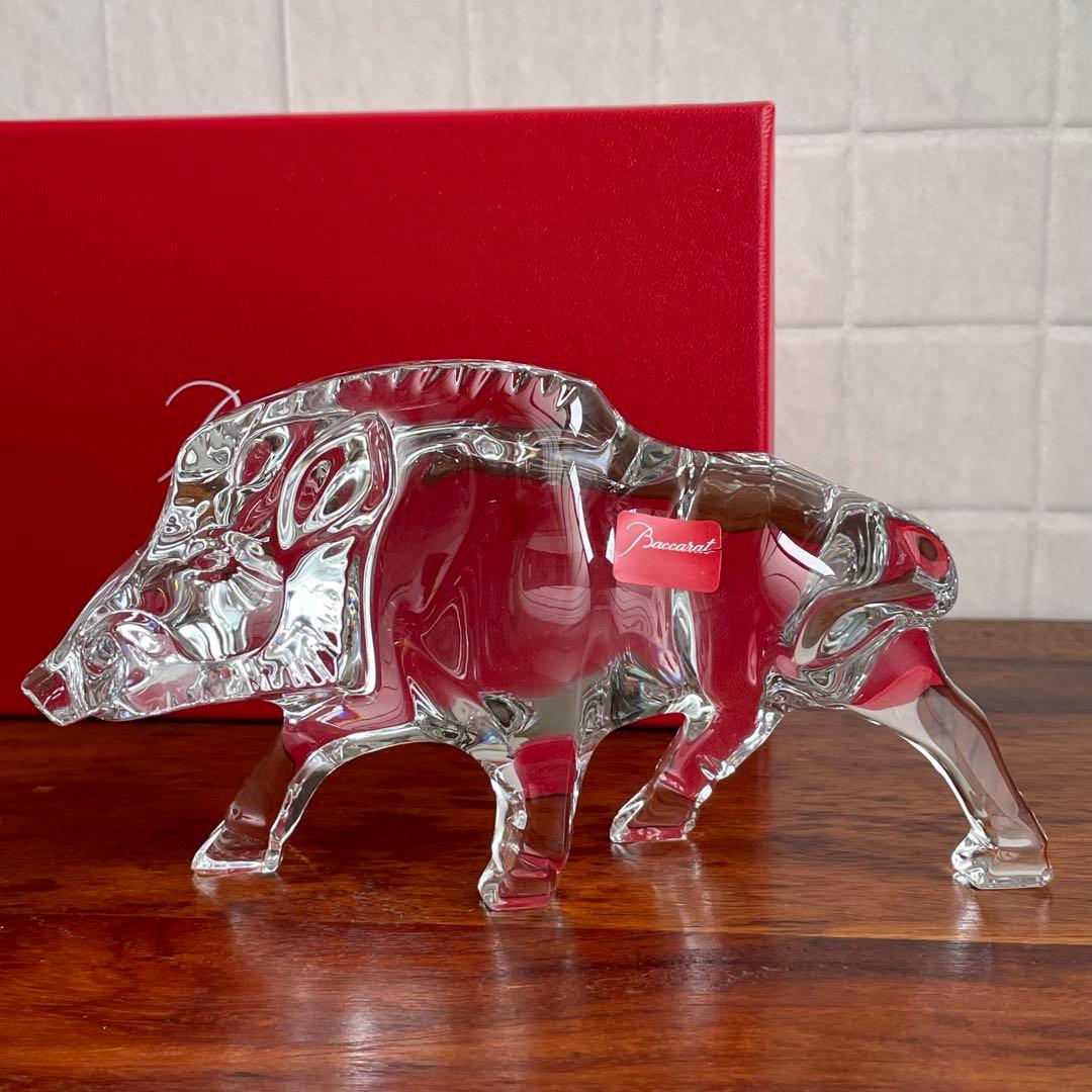 Baccarat バカラ 干支 亥年 2007年 クリスタルガラス