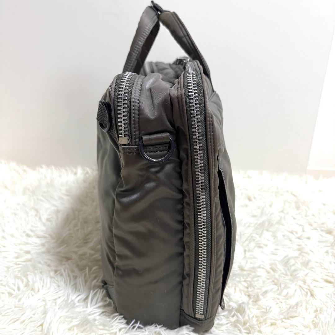 PORTER タンカー 2way ビジネスバッグ リュック　大容量　グレー