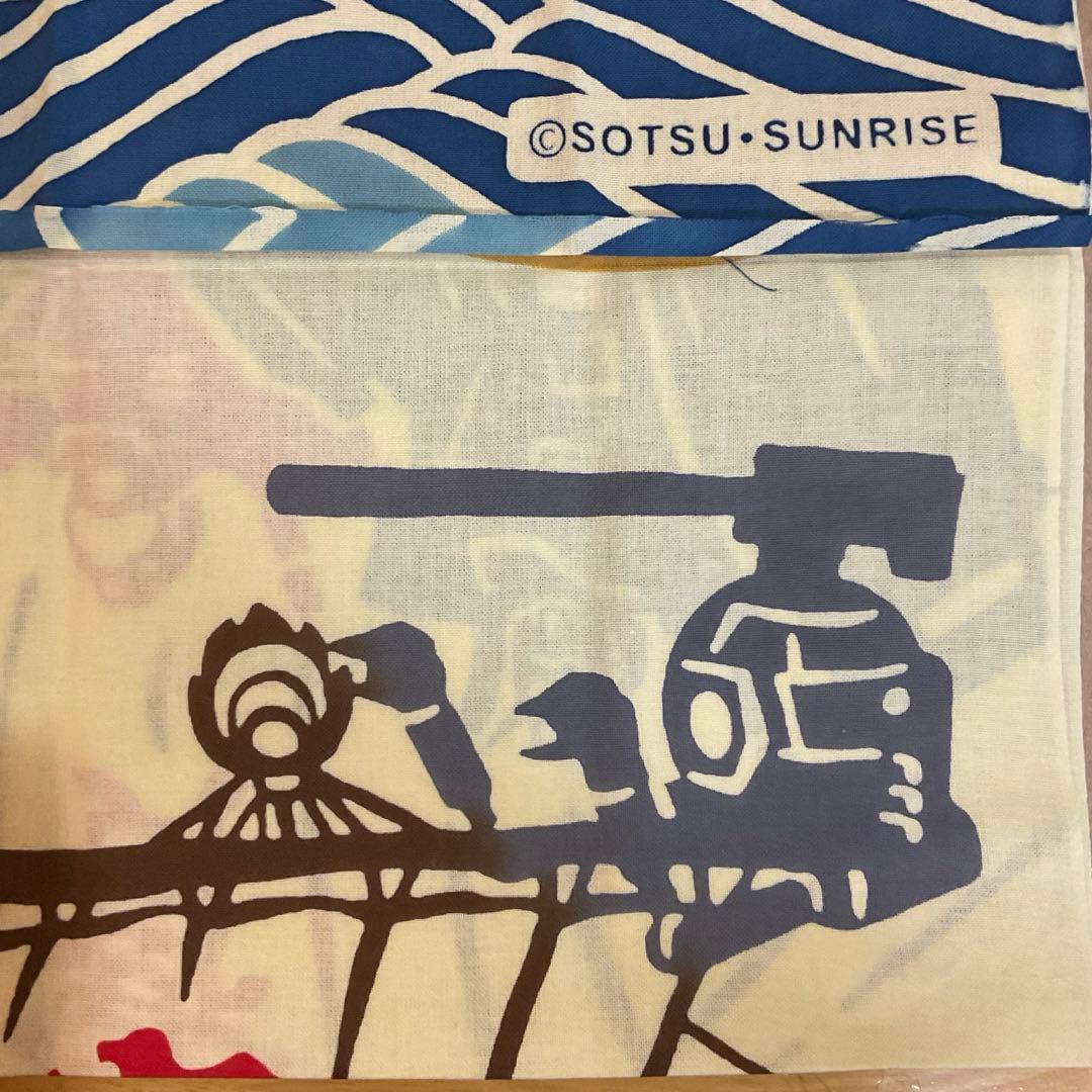 バンダイナムコ　ノベルティ　機動戦士ガンダム 手ぬぐい 非売品 かまわぬ