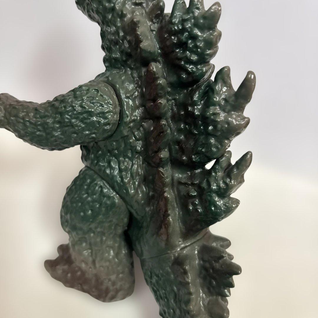 ゴジラ ソフビ ポピー キングザウルスシリーズ 足型 当時物 美品 フィギュア