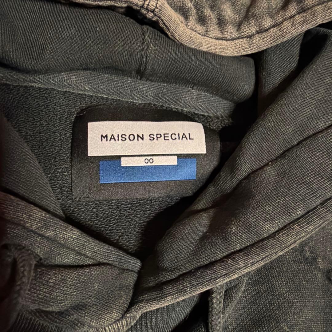 MAISON SPECIAL カシミアコットンプルオーバー スエットSサイズ