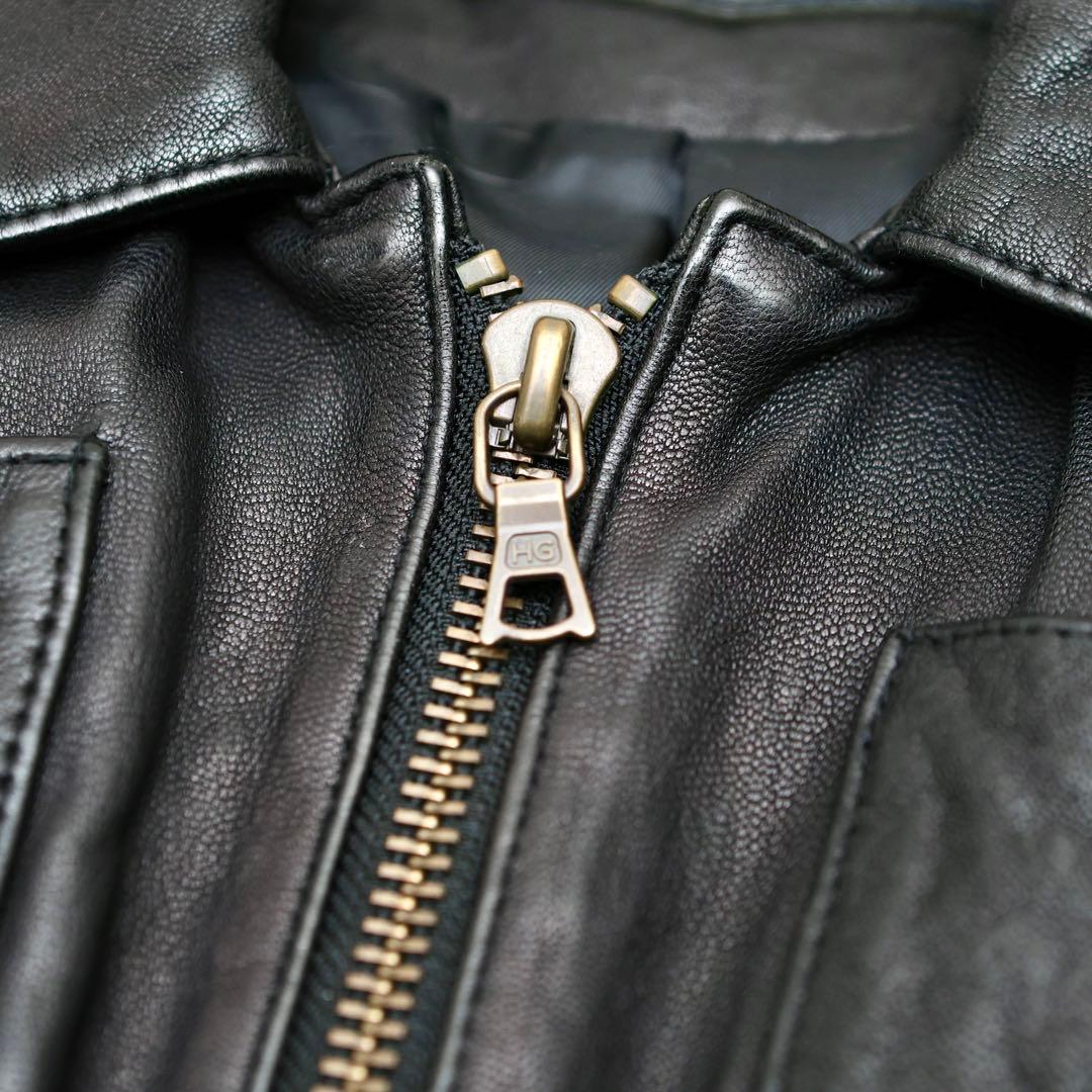 定価約10万 希少 ヒステリックグラマー ゴートレザー （山羊皮