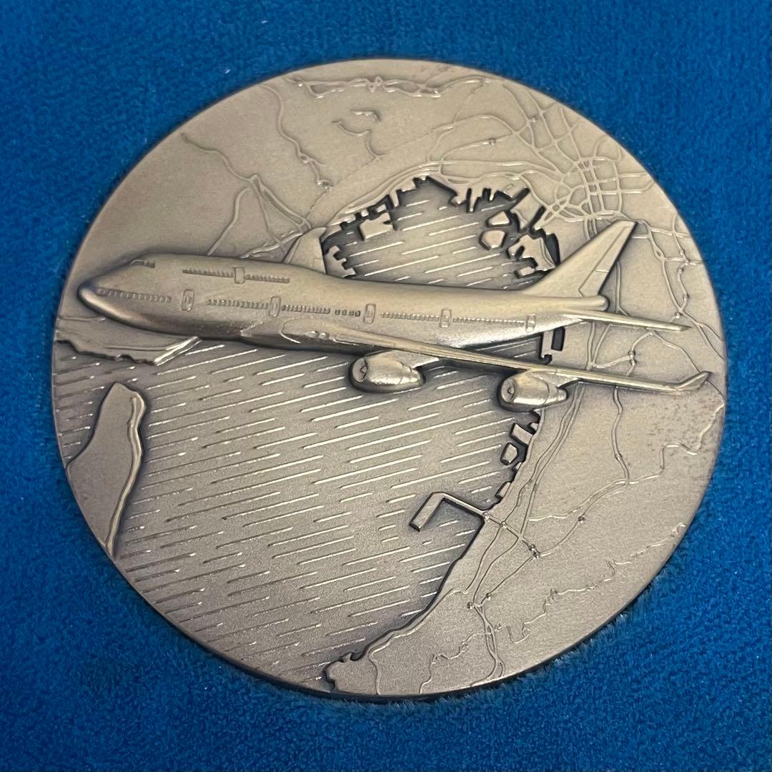 純銀120.31☆ 1994年 関西国際空港開港 純銀メダル☆ SV1000