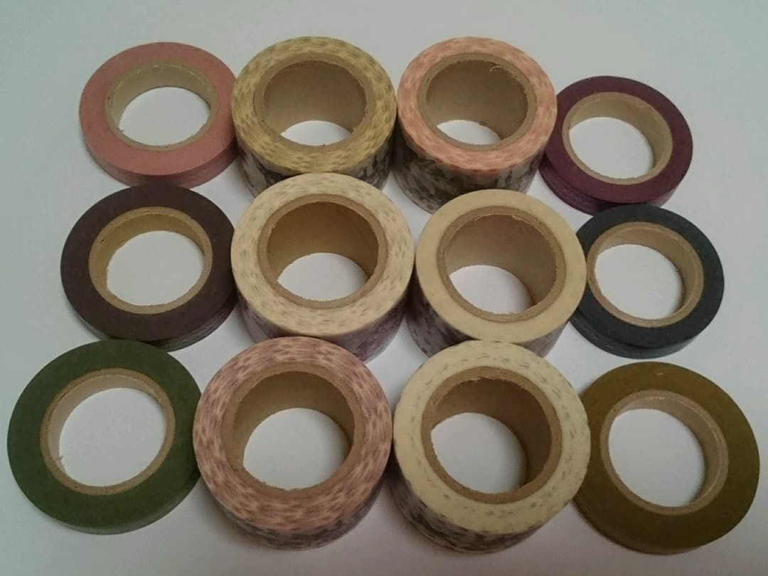 MARKS☆マークス♪マスキングテープ 廃盤レア 太幅広 コラージュ上手コンプ