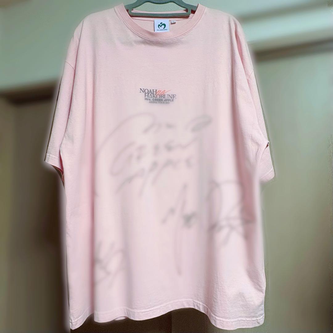 Mrs.GREEN APPLE ノアの方舟 サイン入Tシャツ Lサイズ
