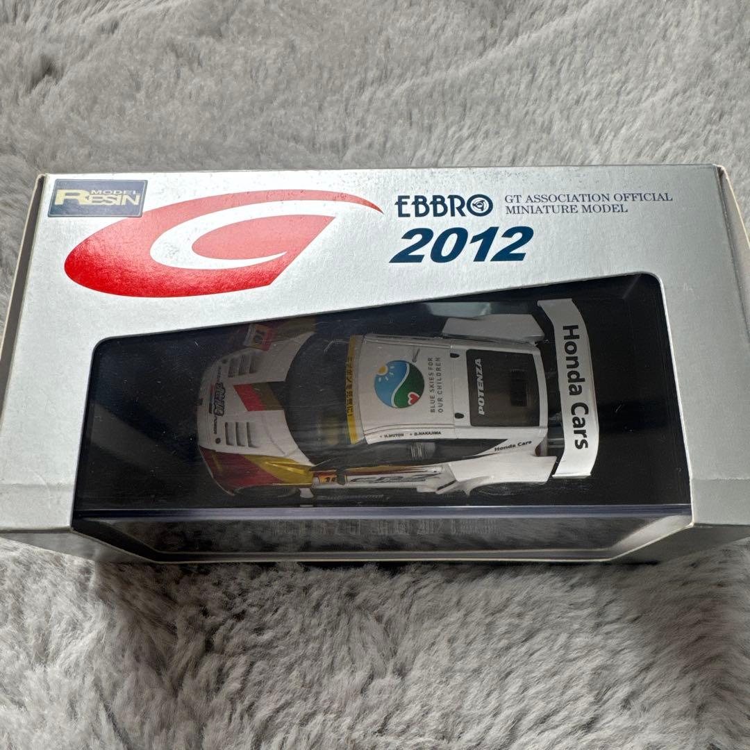 EBBRO 1/43 ムゲン CR-Z GT スーパーGT300 シェイクダウン