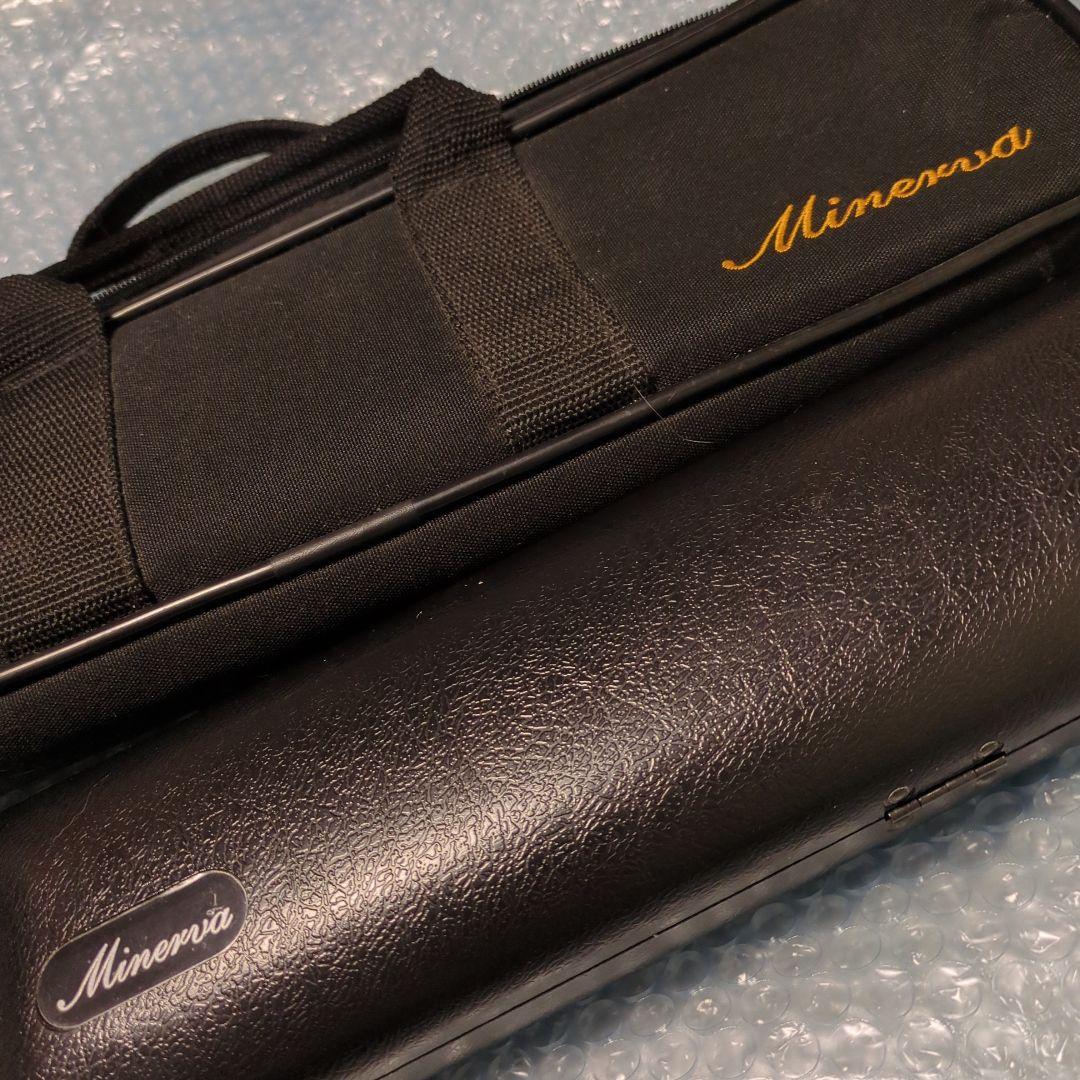 Minerva JFL-511EⅡ フルート 本体 ケース・バッグ・掃除棒付き