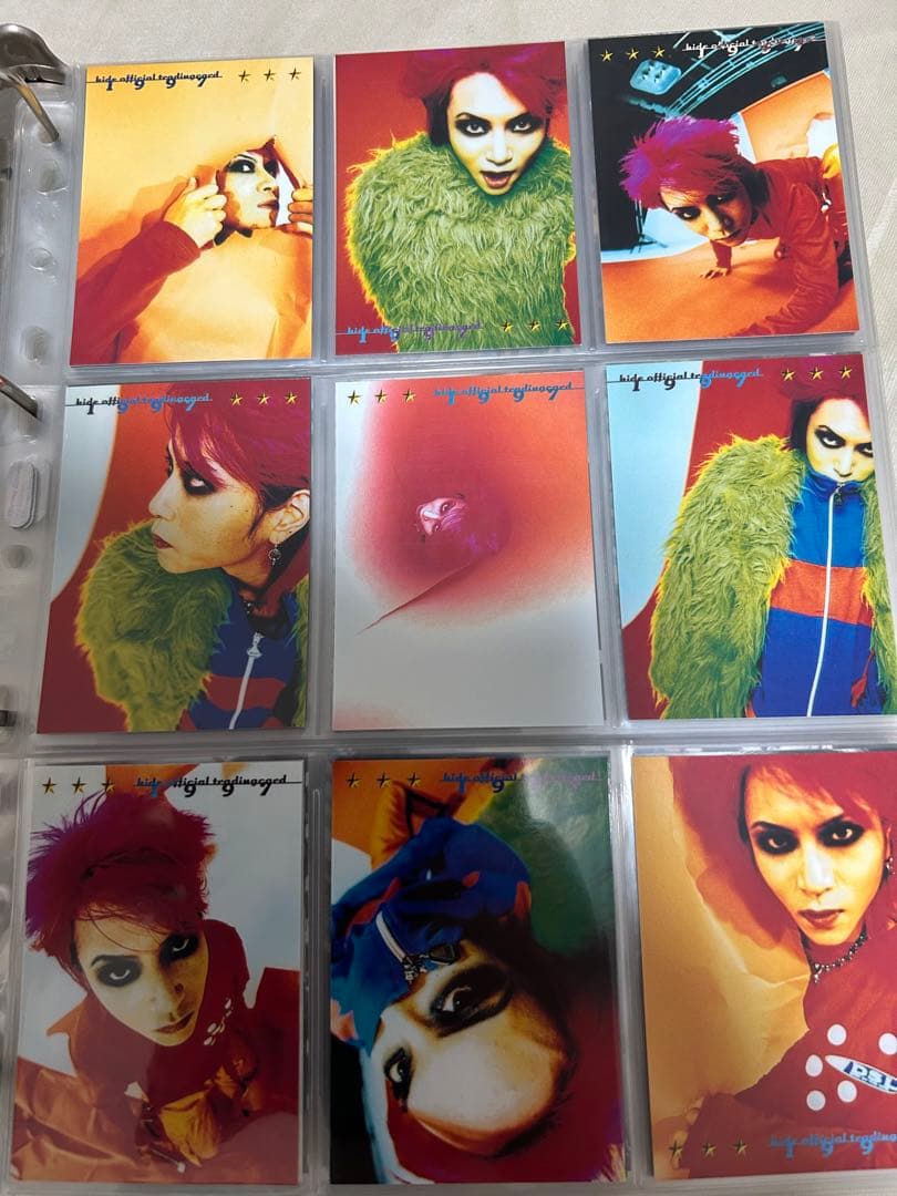 ✦激レア!!【hide トレーディングカード】X JAPAN 年代物おまけ付き