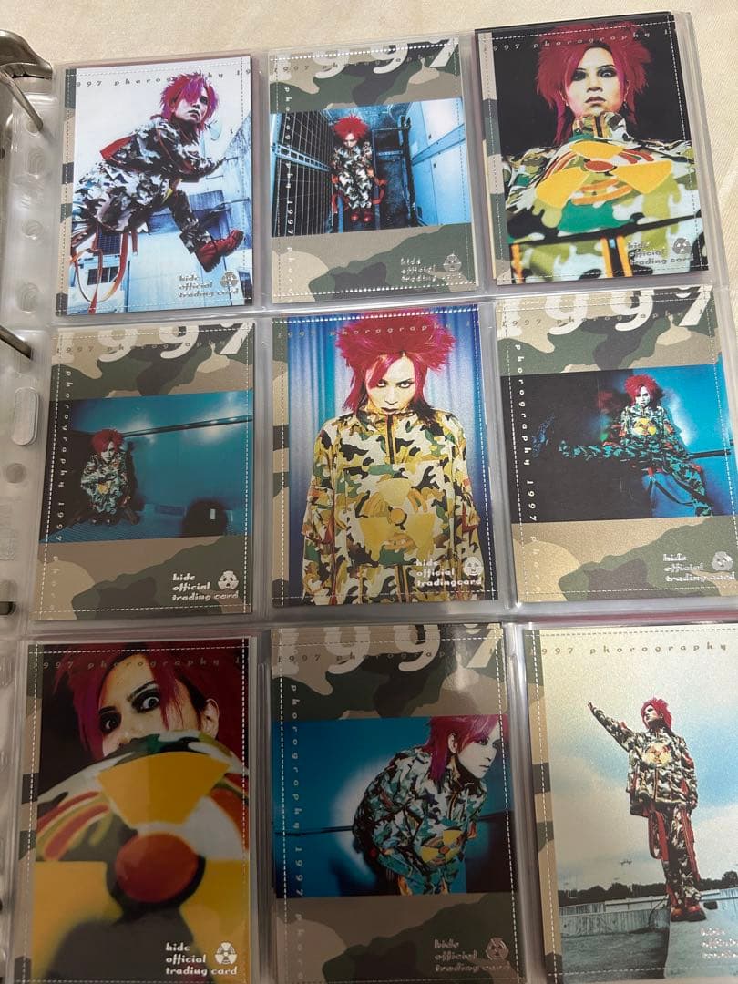 ✦激レア!!【hide トレーディングカード】X JAPAN 年代物おまけ付き
