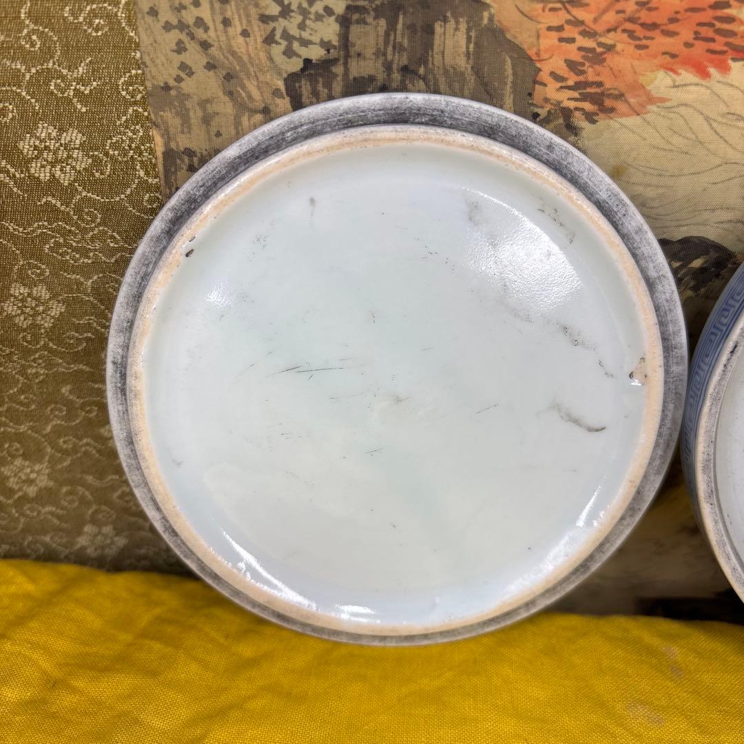 中国美術 龍 硯 染附 清の時代 光緒時代