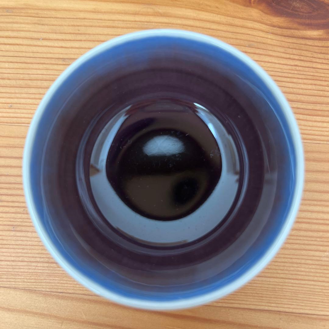 人間国宝柳雨軒三代 徳田八十吉（正彦）ぐい呑み - メルカリ