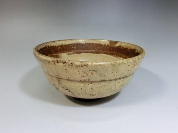 鉢■古い時代物の白釉鉢 菓子器 古茶碗 黄瀬戸 古美術 骨董品 古玩 唐物■