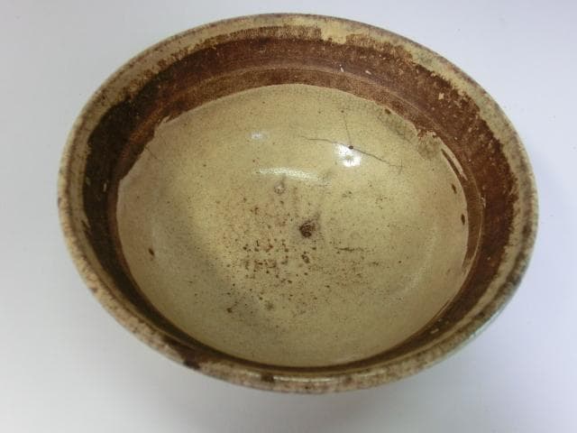 鉢■古い時代物の白釉鉢 菓子器 古茶碗 黄瀬戸 古美術 骨董品 古玩 唐物■