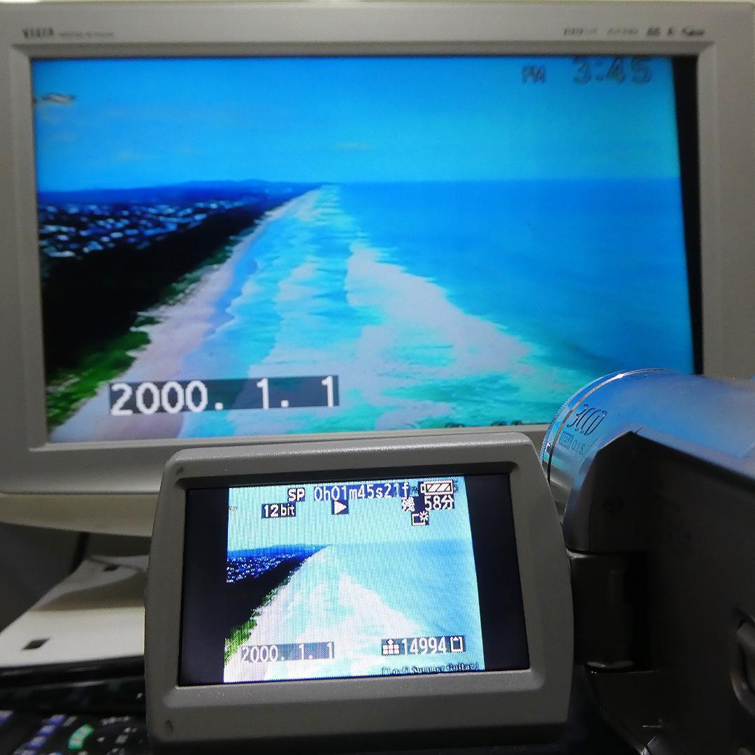 動作良好 パナソニック NV-GS300 MiniDVビデオDVDダビングに最適