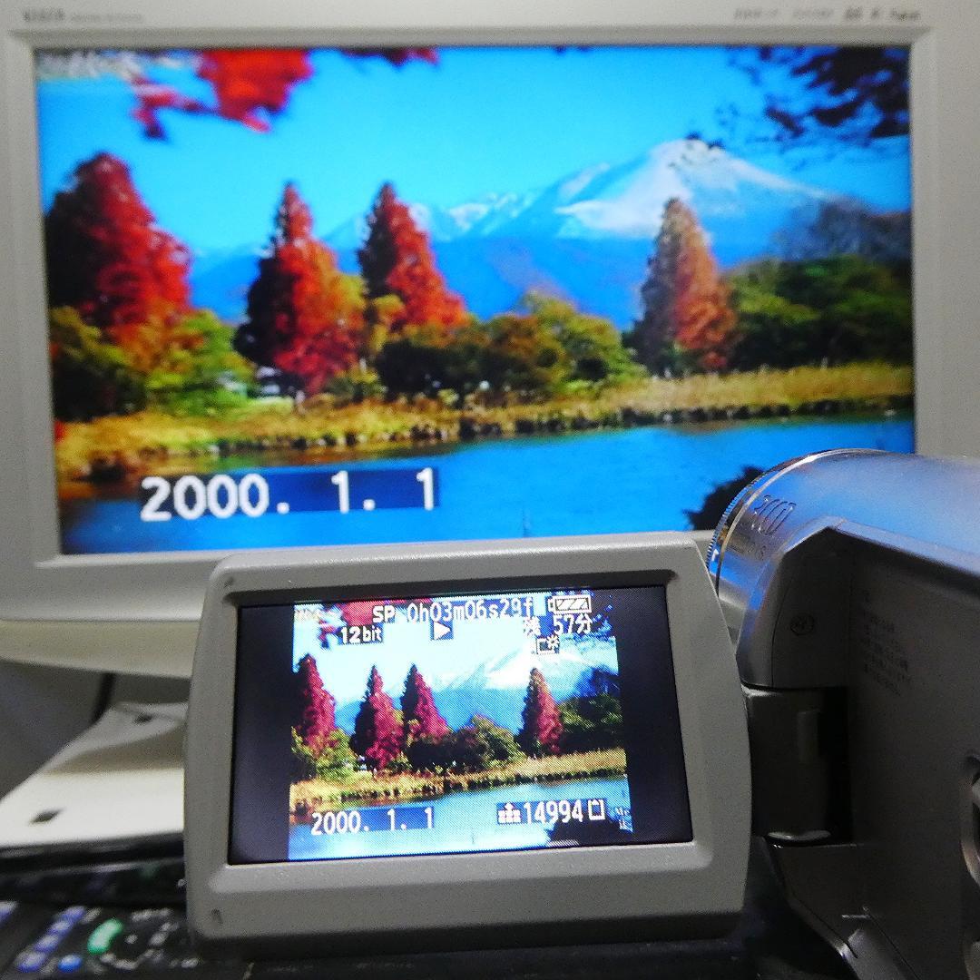 動作良好 パナソニック NV-GS300 MiniDVビデオDVDダビングに最適