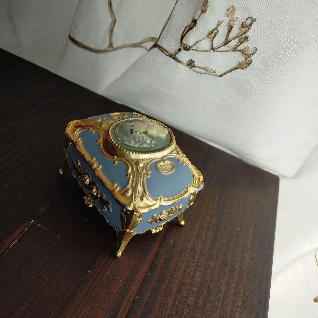 小樽オルゴール堂 レトロカメオオルゴール ジュエリーボックス
