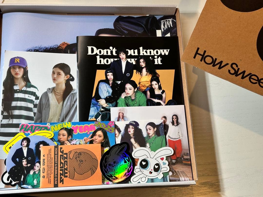 NEWJEANS 2025 SEASON'S GREETINGなど